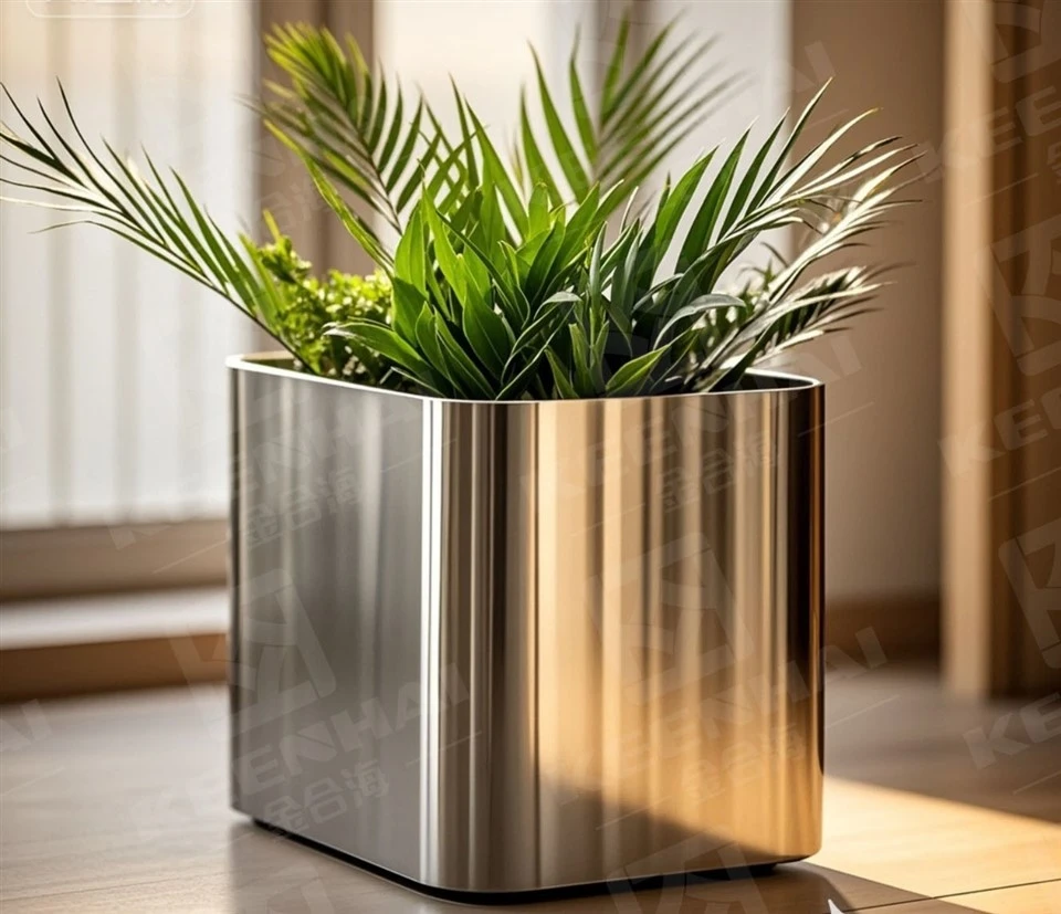 Customized Stainless Steel Flower Pot high quality